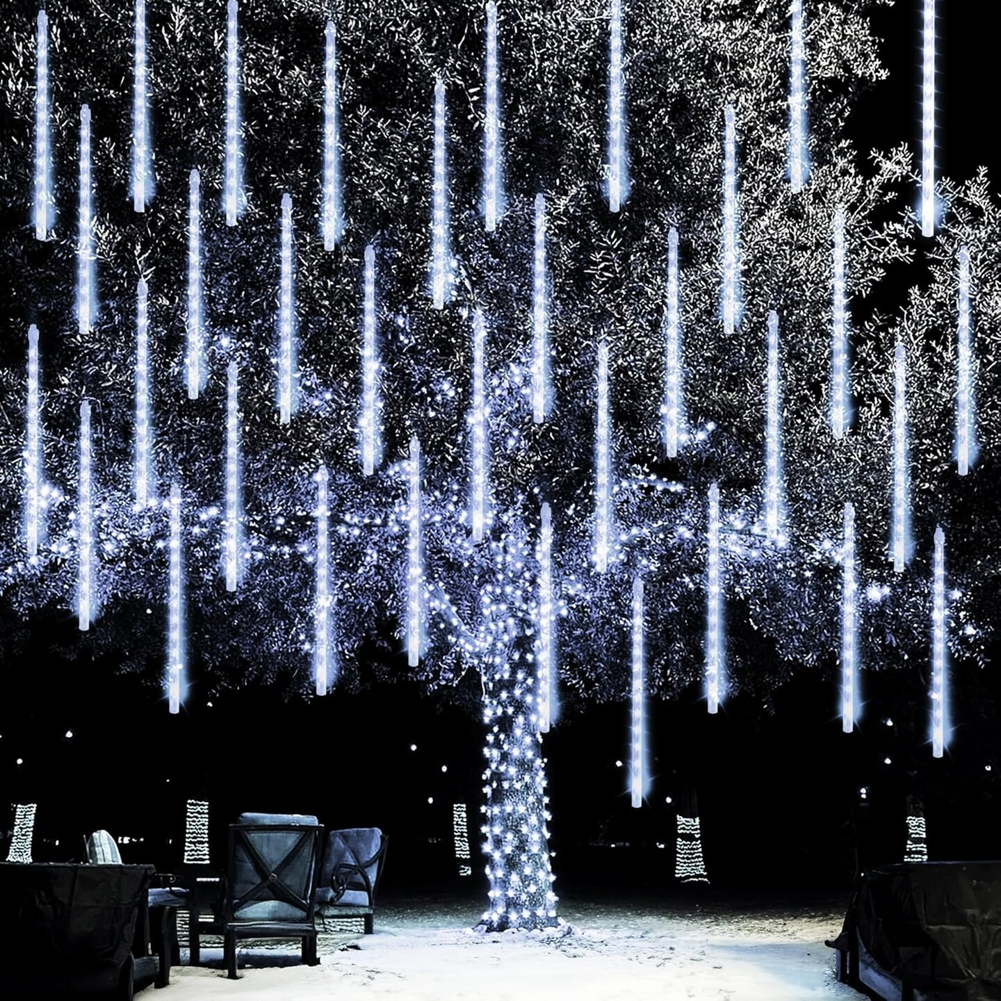 Dazzle Bright Meteor Shower Rain Lights