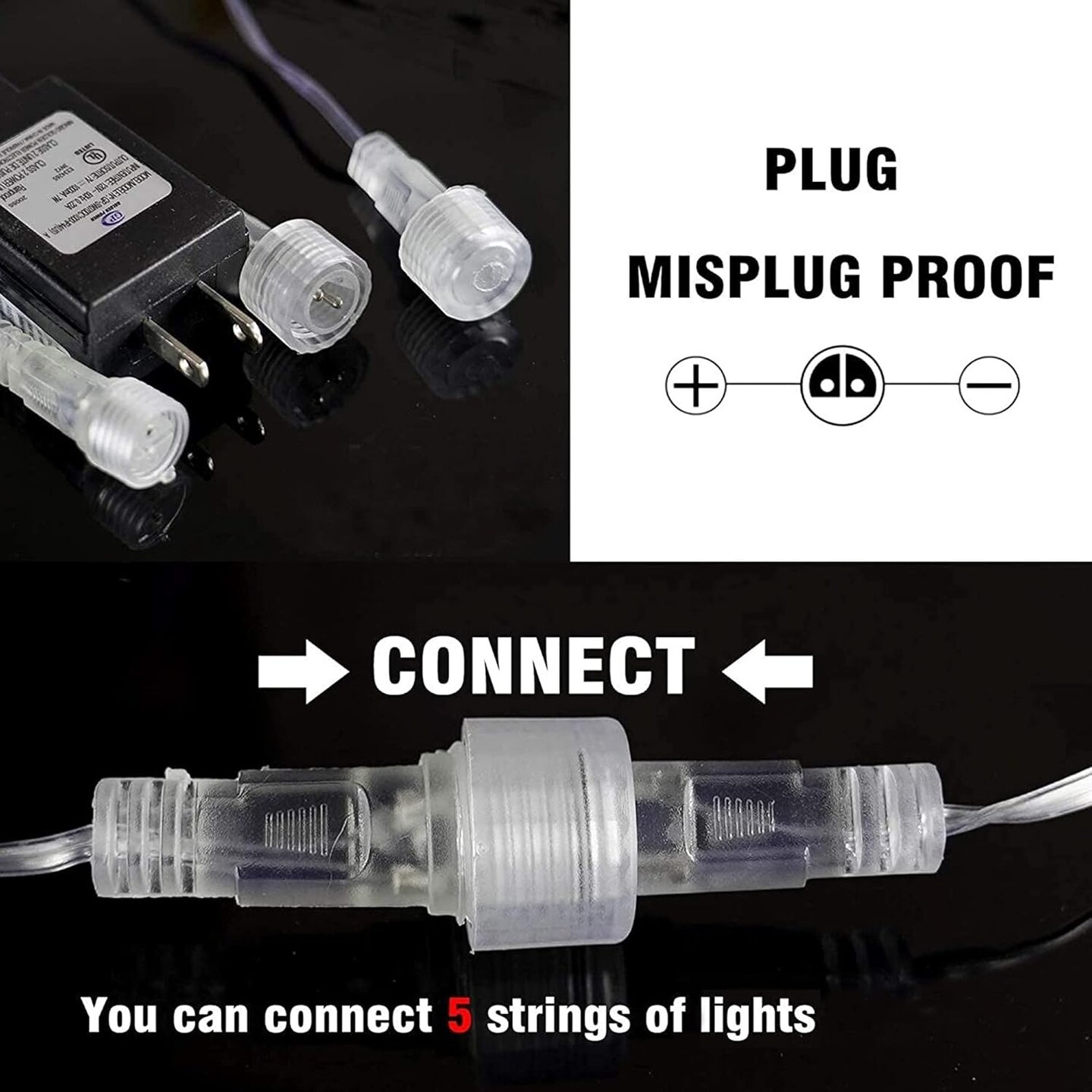 Dazzle Bright Meteor Shower Rain Lights