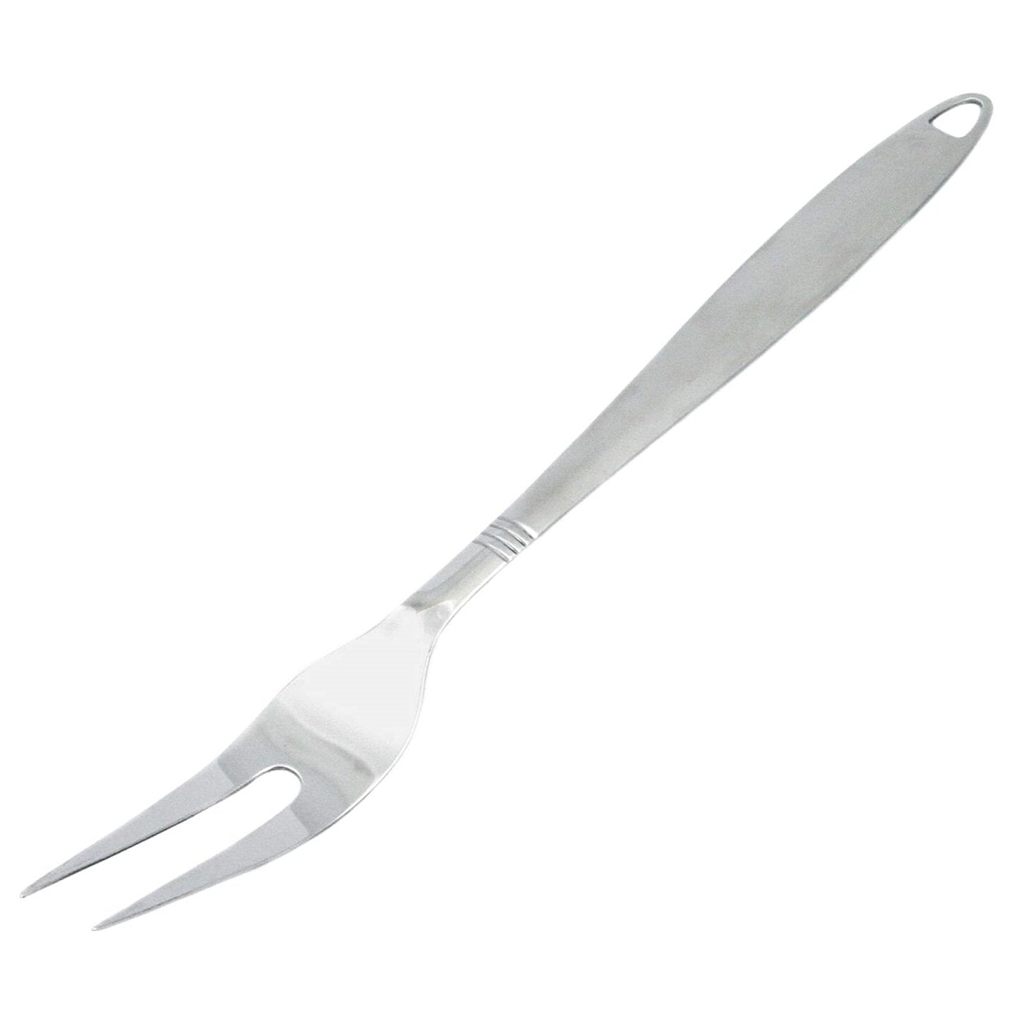 Chef Craft 12.5&#x22; Long Stainless Steel Meat Serving Fork with Attractive Brushed Finish Handle