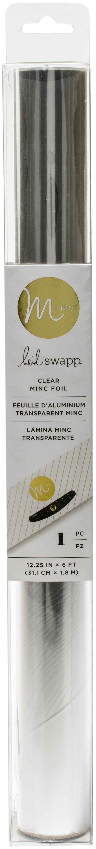 Heidi Swapp Minc Reactive Foil 12.25&#x22;-Clear 6&#x27; Roll