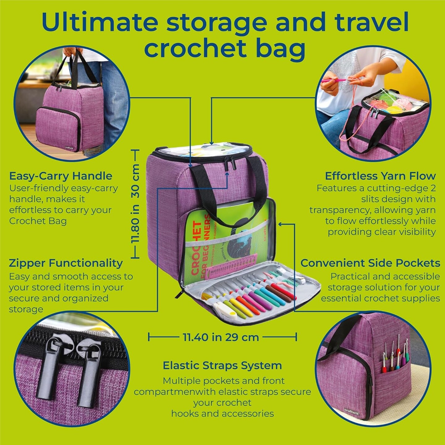 Ultimate Beginner Crochet Kit for Adults and Kids – Your Complete Starter Set to Learn Crochet