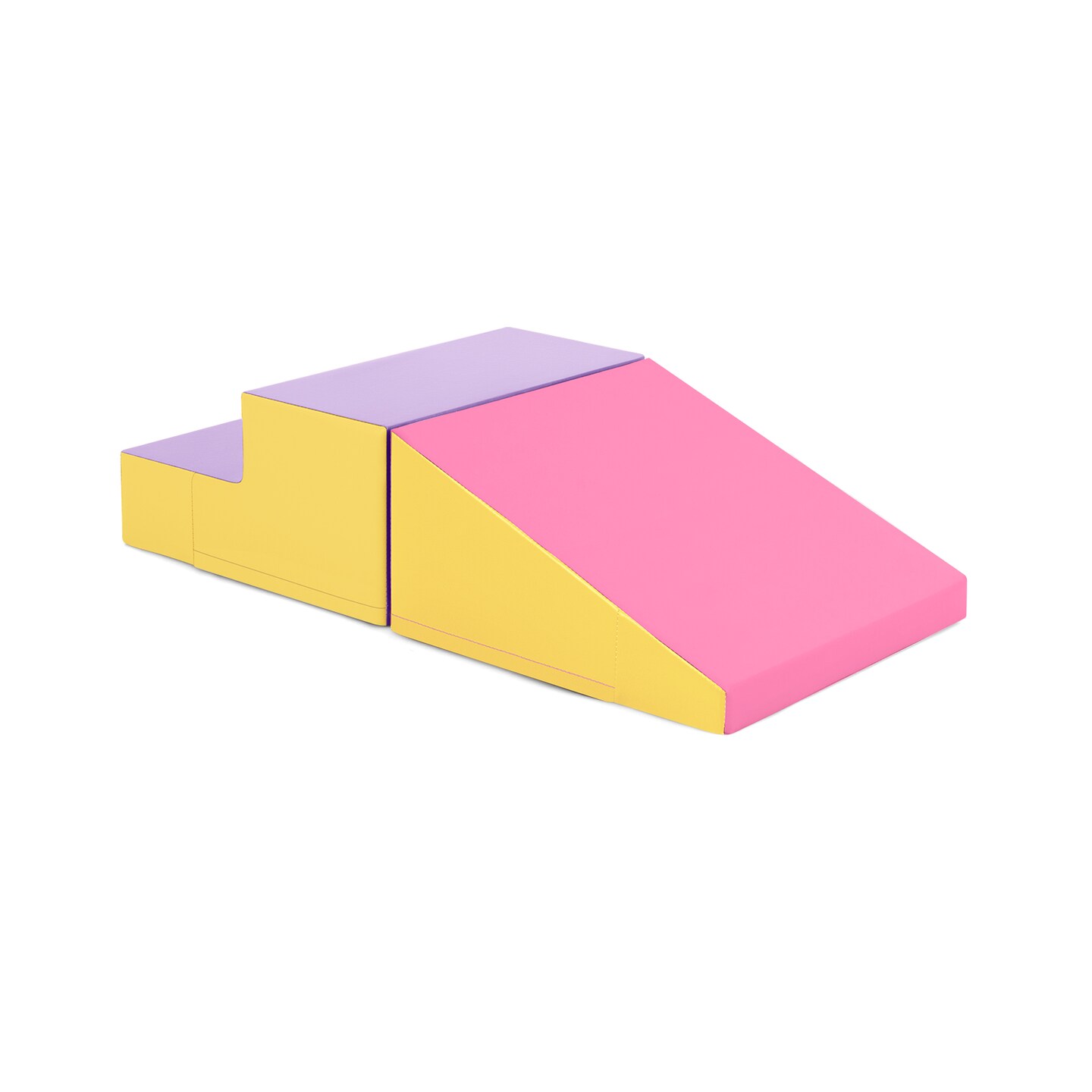 PU Foam Step and Slide Play Set with Removable Zippered Covers and Portable Design