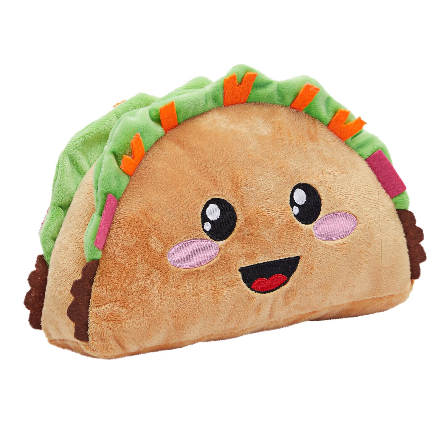 Soft Taco Stuffed Animal, Comfort Plush Toys for Gifts, Collectibles, 10 Inches