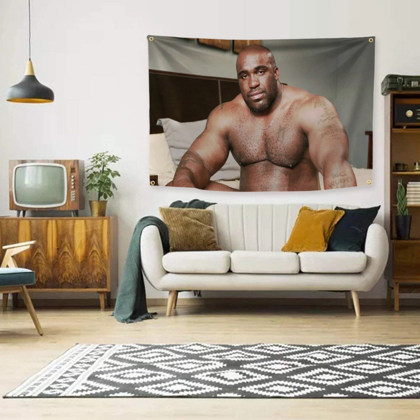 IYKYK Guy 3x5FT Flag For Man Cave Dorm Room Banner