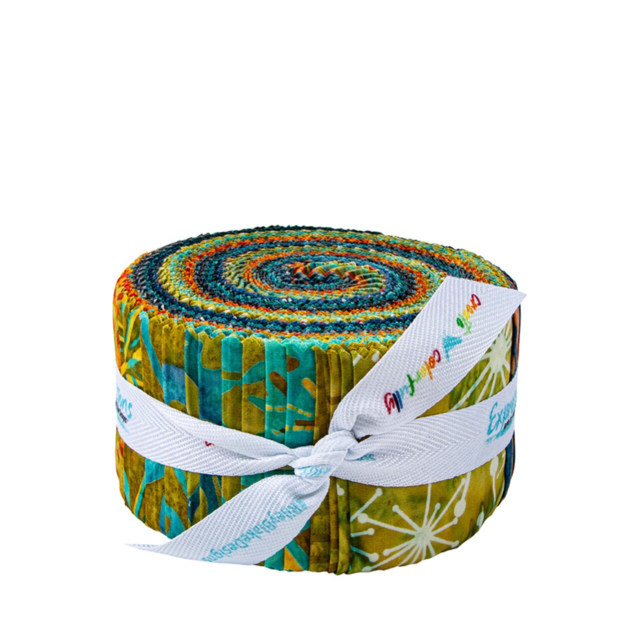 Roll It Riley Expressions Batiks 2.5