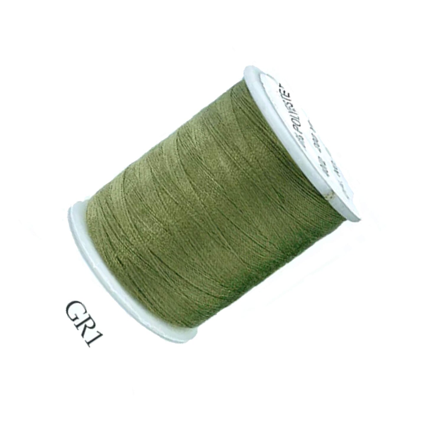 200 Yards Green Polyester Thread Small Spool for Sewing &#x26; Craft Projects