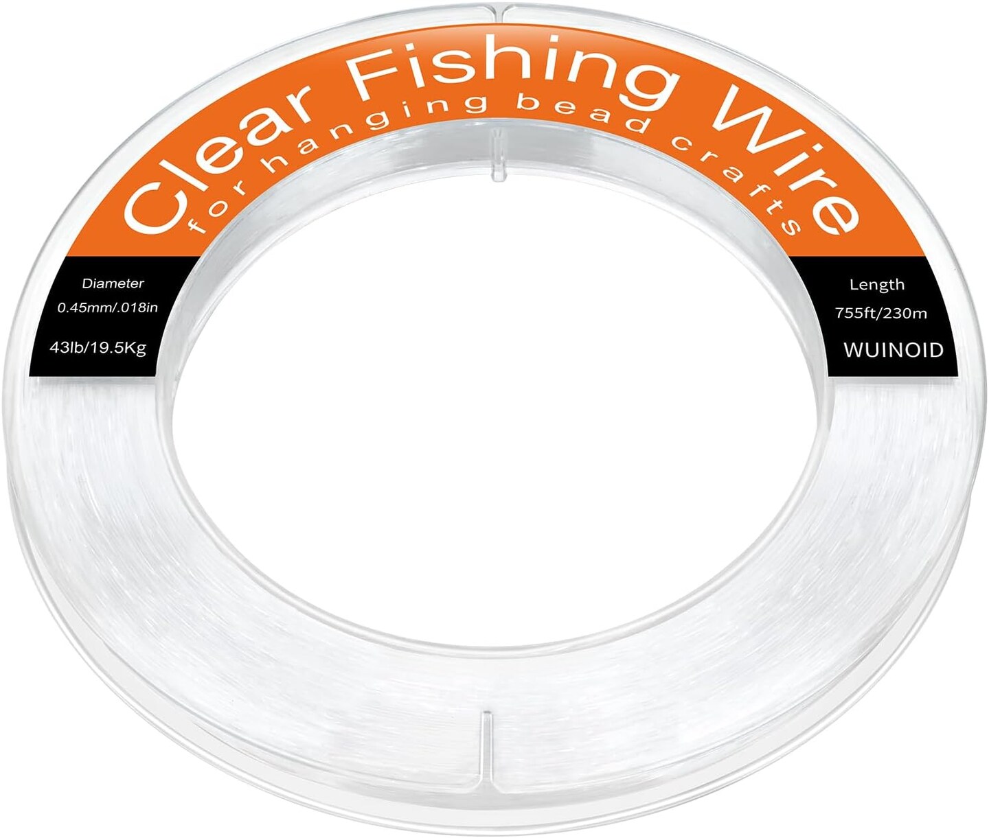 Clear Fishing Line Wire 755 ft