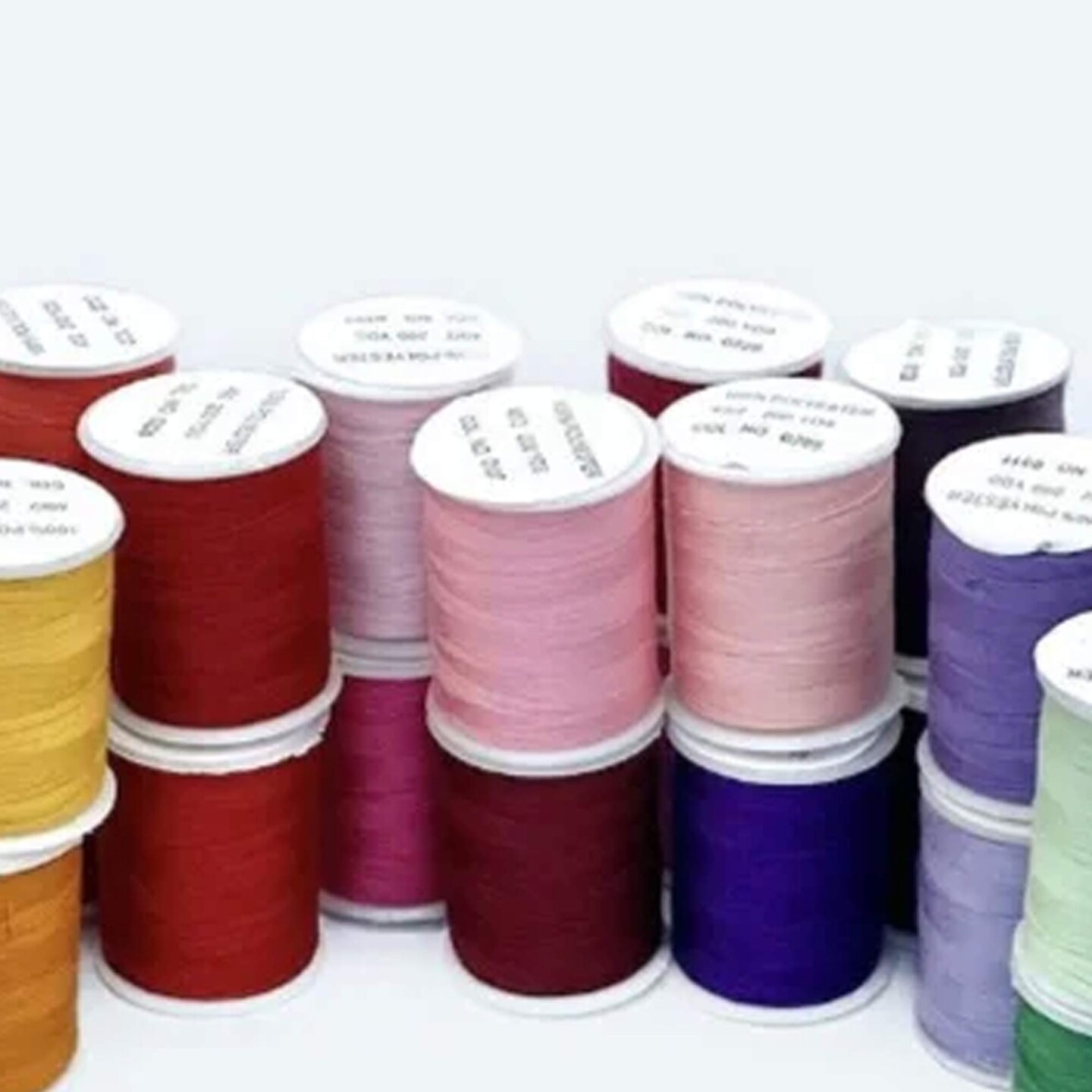 200 Yards Purple Polyester Thread Small Spool for Sewing & Craft Projects