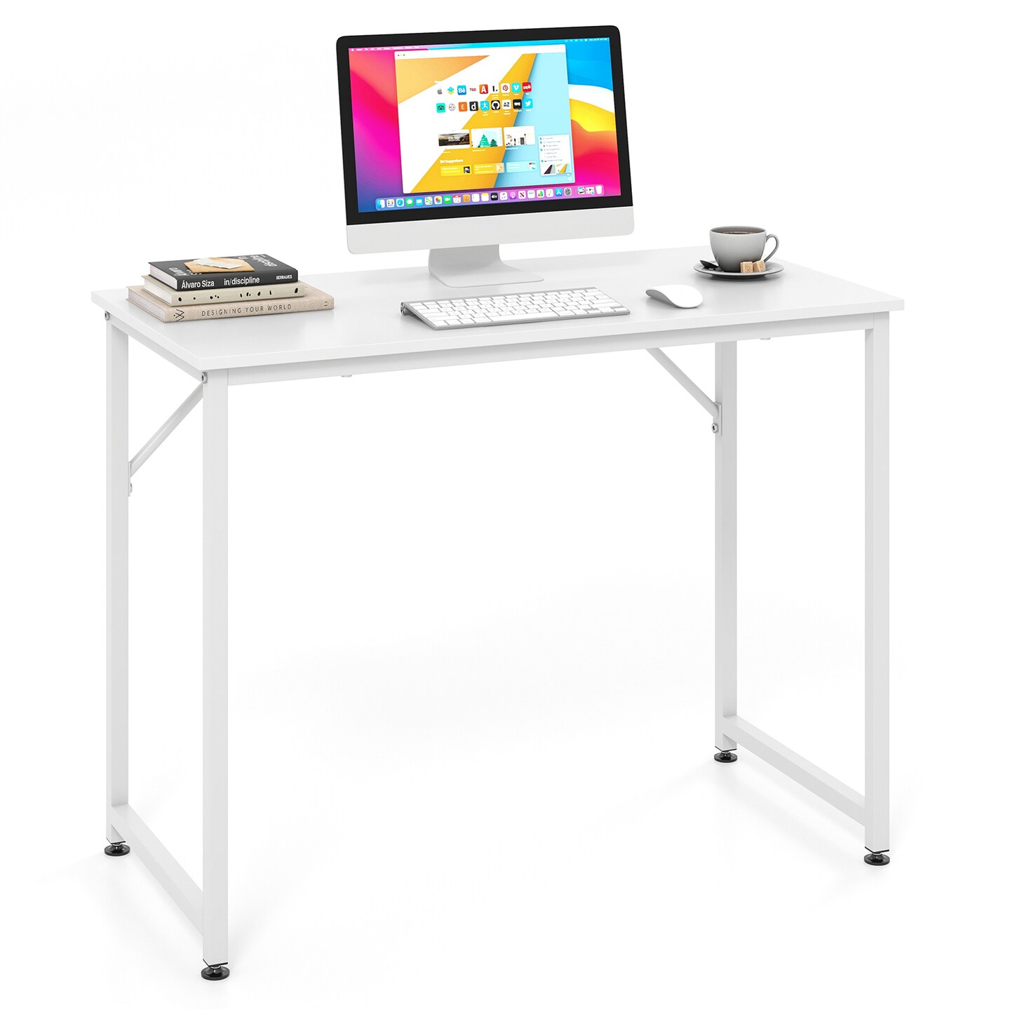 40 Inch Computer Desk Writing Workstation for Office and Study Room