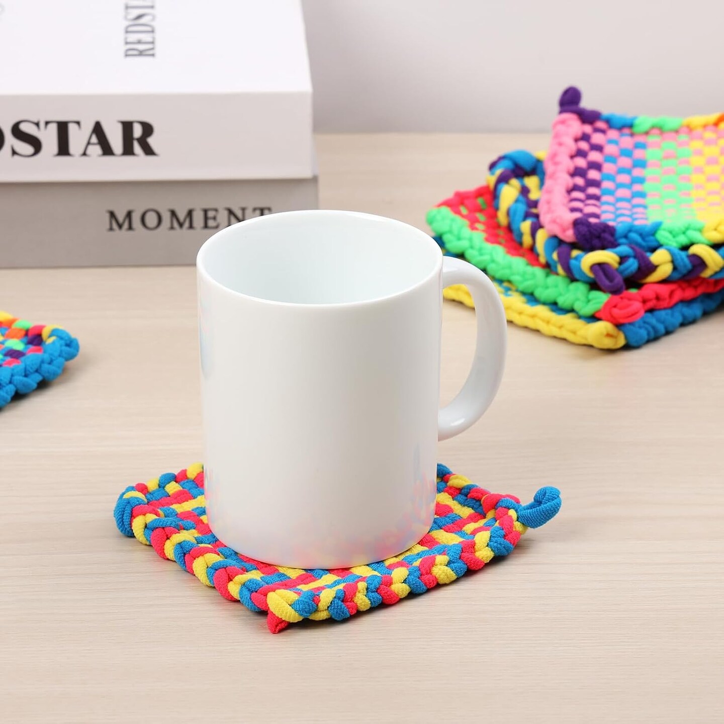 Weaving Loom Kit for Kids - Birthday Gifts for Girls Ages 6-12, DIY Craft Kit for Making Potholders