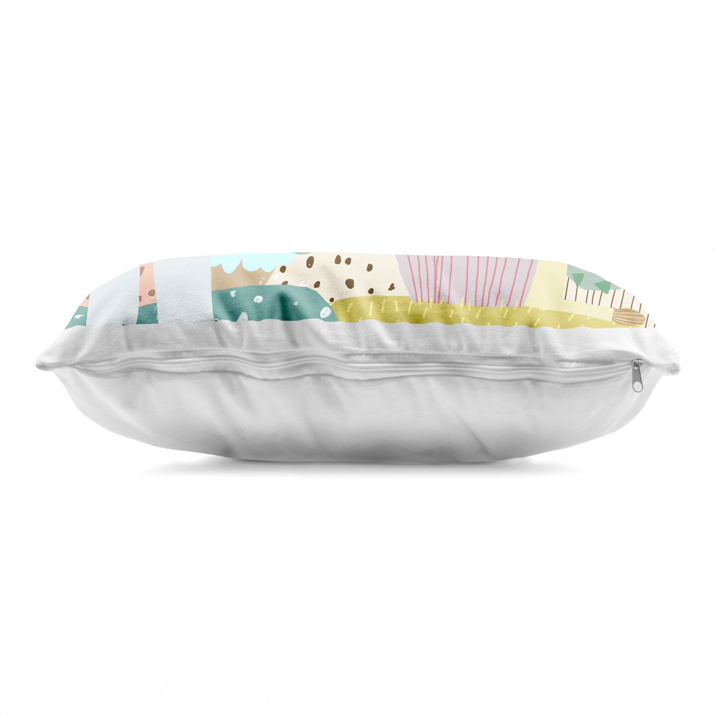 Stupell Industries Whimsical Elephant & Lion Friends Decorative Printed Throw Pillow, design by Carla Daly, 14 x 7 x 20