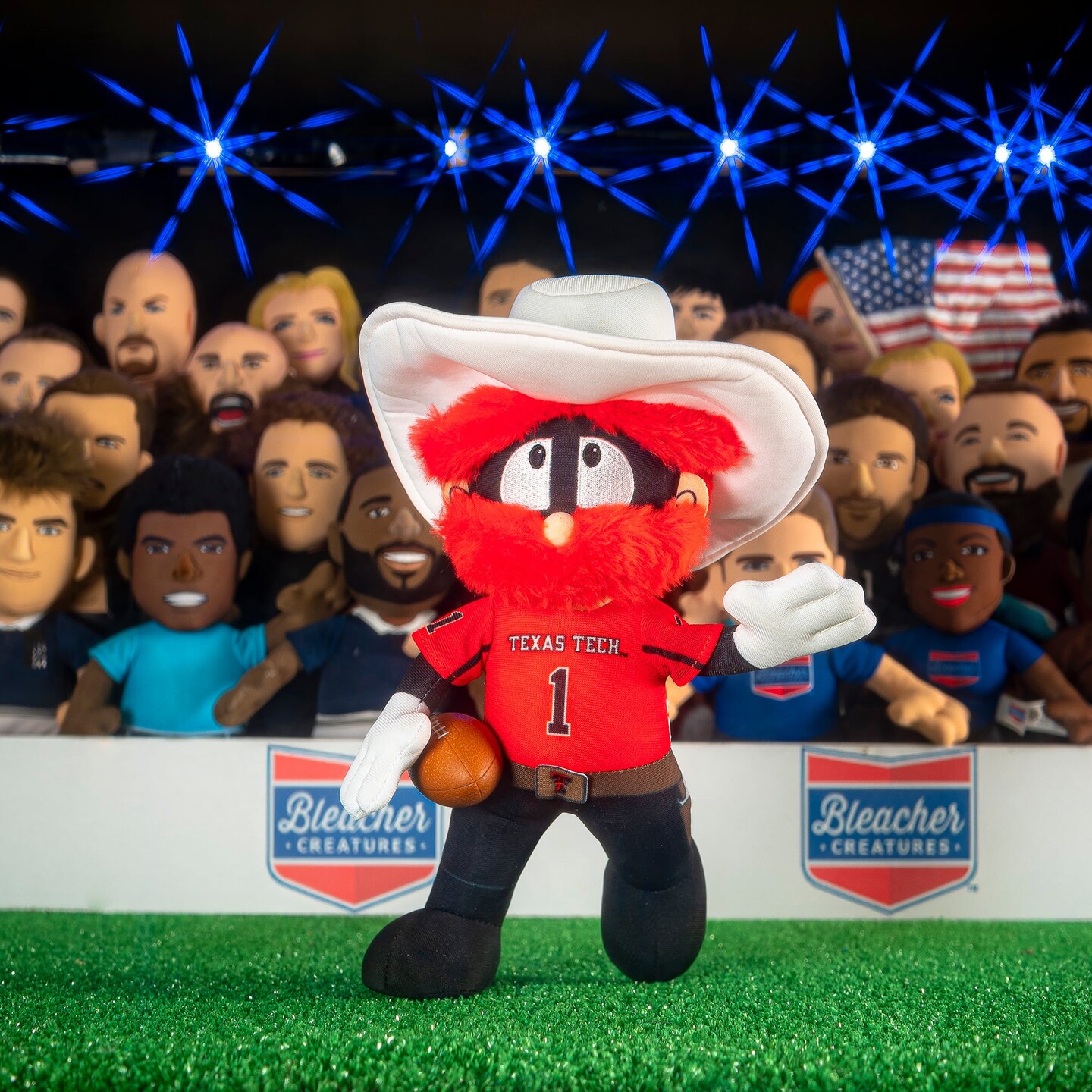 Bleacher Creatures Texas Tech Red Raiders Raider Red 10&#x22; Mascot Plush Figure