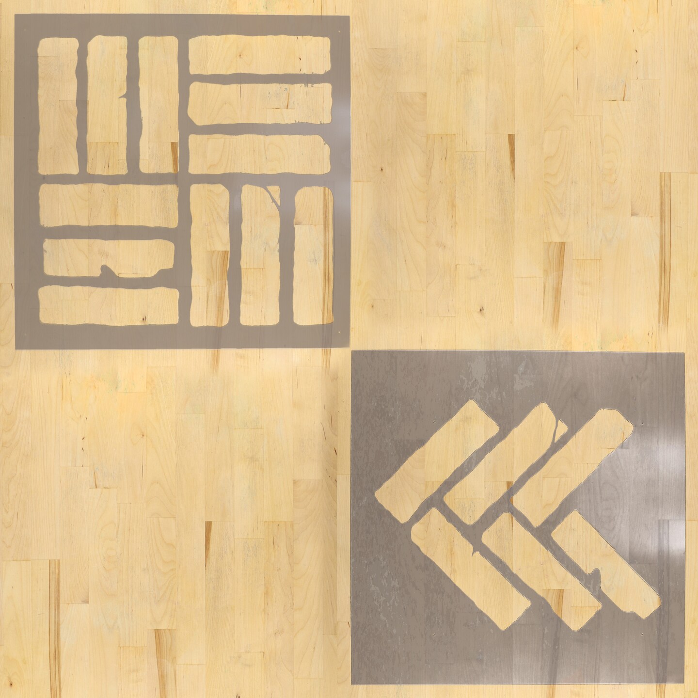Brick Wall Stencil | Designer Stencils | DIY | Tile Stencil | Floor Stencil | Patio Stencil | Porch Stencil | Concrete Stencil |