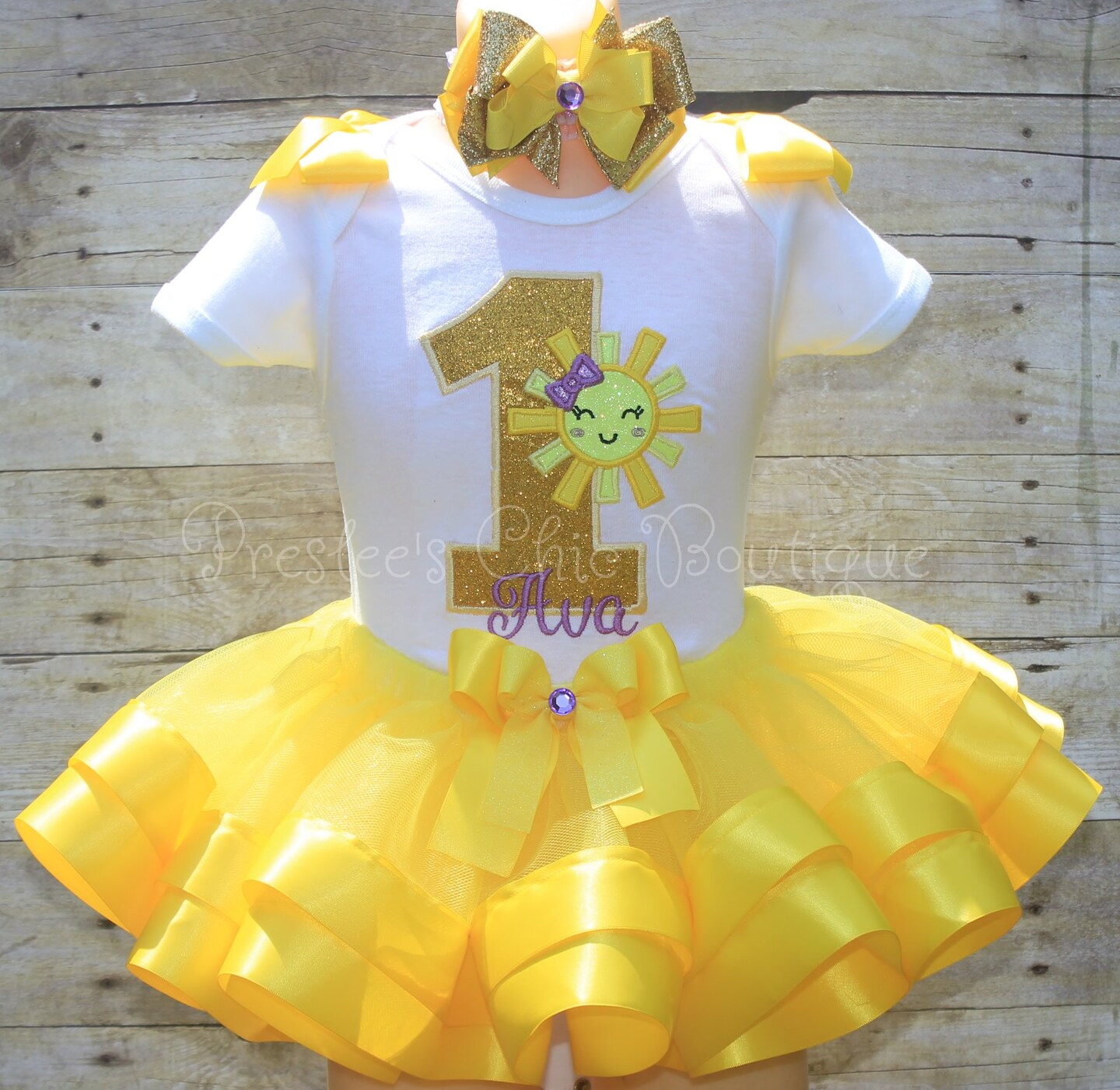 barbie theme birthday dress First birthday girl outfit, 1st birthday outfit girl, baby girl birthd –  Melih's Boutique main image 1