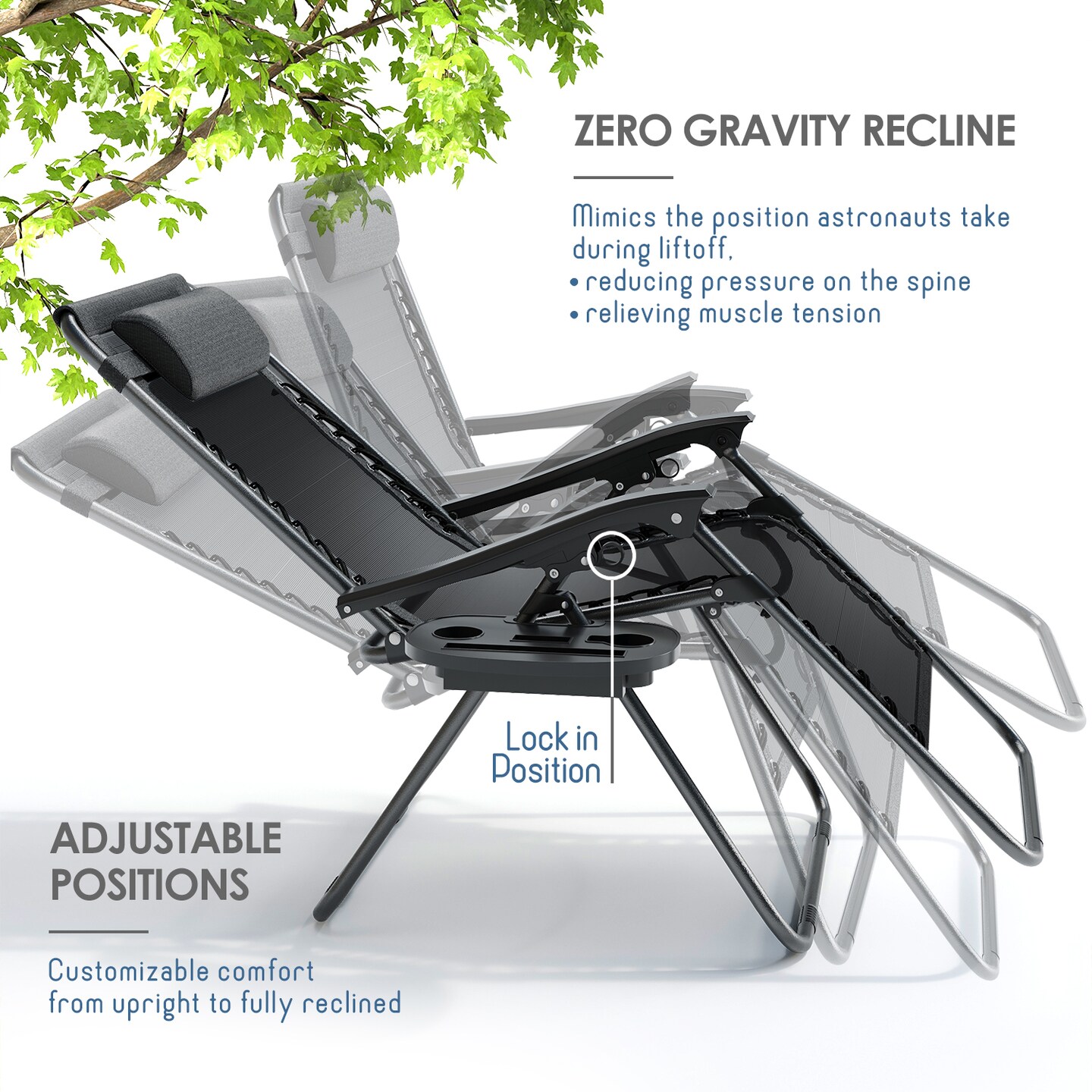 Nestl Zero Gravity Chairs