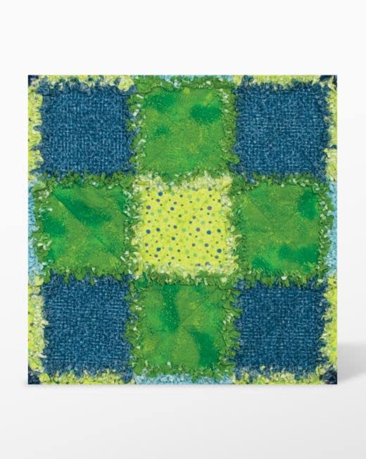 AccuQuilt GO! Rag Square 8½" Fabric Cutting Die – GO! Die for Rag Quilt Blocks