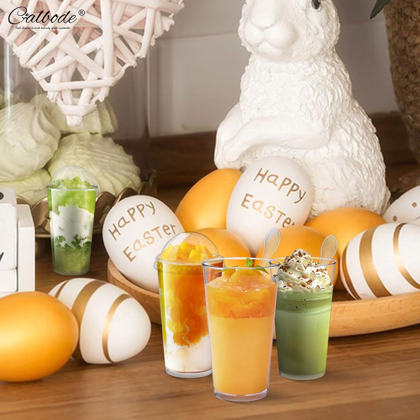 300 Pcs 3oz Mini Dessert Cups with Lids and Spoons -100 Sets; Clear Plastic Disposable Parfait Cups, Small Serving Bowl for Parties Desserts Appetizers, Catering, Wedding, Dessert Shops