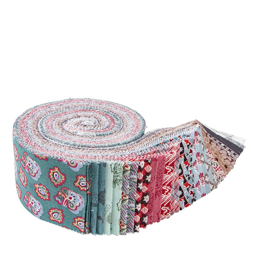 Mansfield Park 2.5&#x22; Strip Roll (Jelly Roll / Rolie Polie) by Riley Blake Designs for Riley Blake (RP-15190-40)
