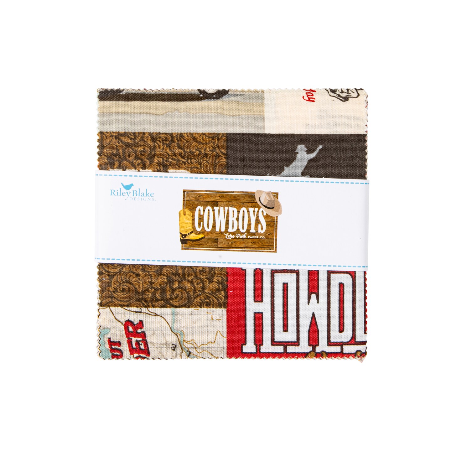 Cowboys 5&#x22; Square Pack