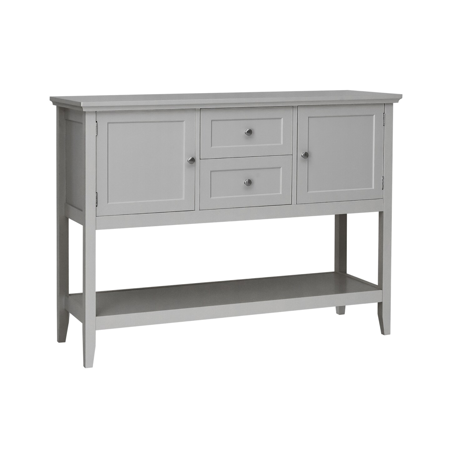 Storage Console Table with Drawers for Entryway or Living Room
