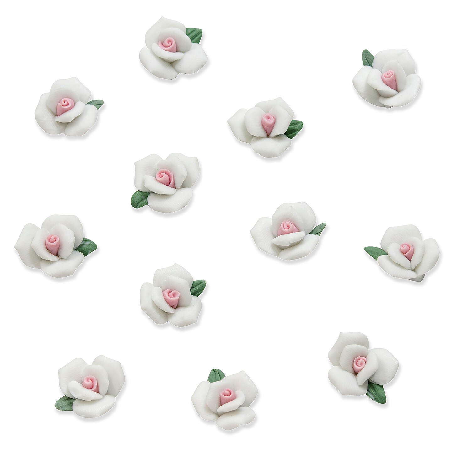 Vintage Bridal Ceramic Flower Applique