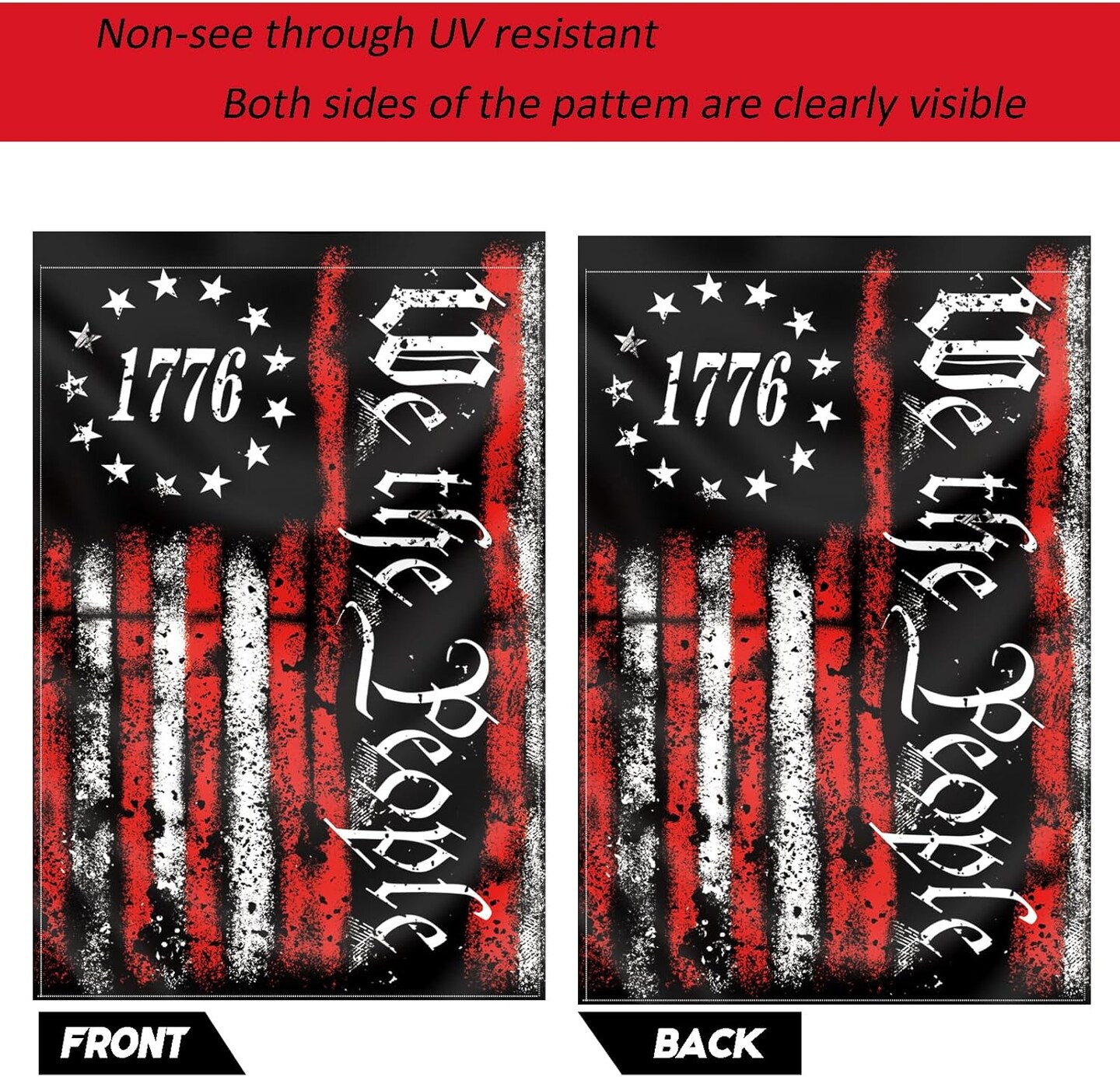 We The People 1776 Flag 3x5 Outdoor Betsy Ross 13 Star American Rebel Constitution Flags Indoor Garden Decoration With 2 Grommets