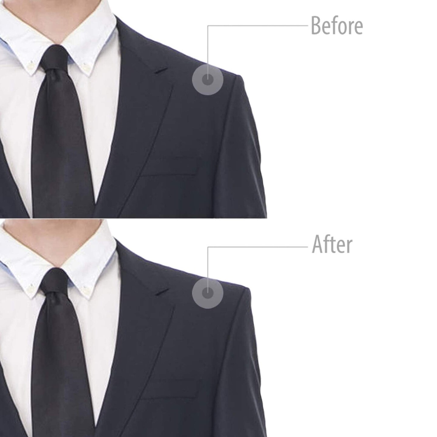 X-Small 1/2&#x22; Fashion Foam Shoulder Pads Pair for Blazer Suit Jacket Padding Nude Color