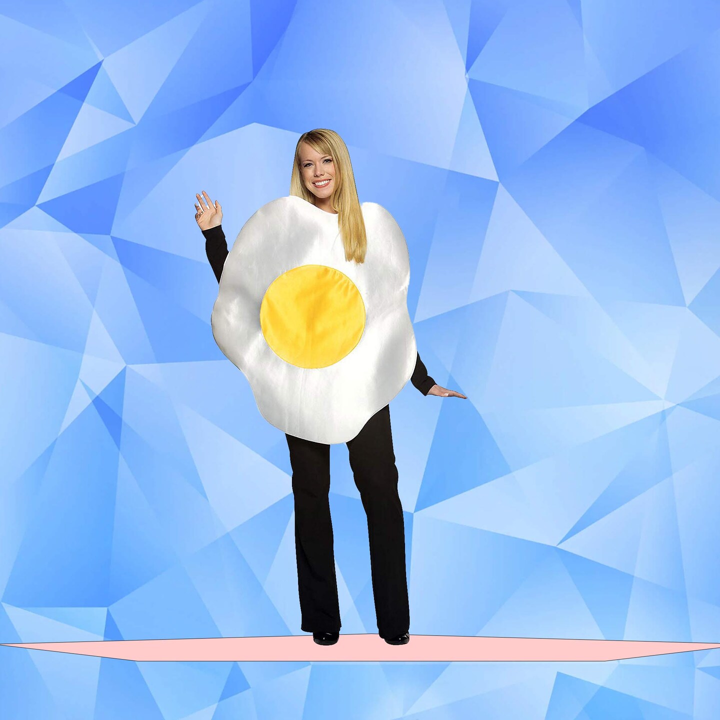 Bacon Egg Couples Costume Set Funny Food Tunics For Halloween