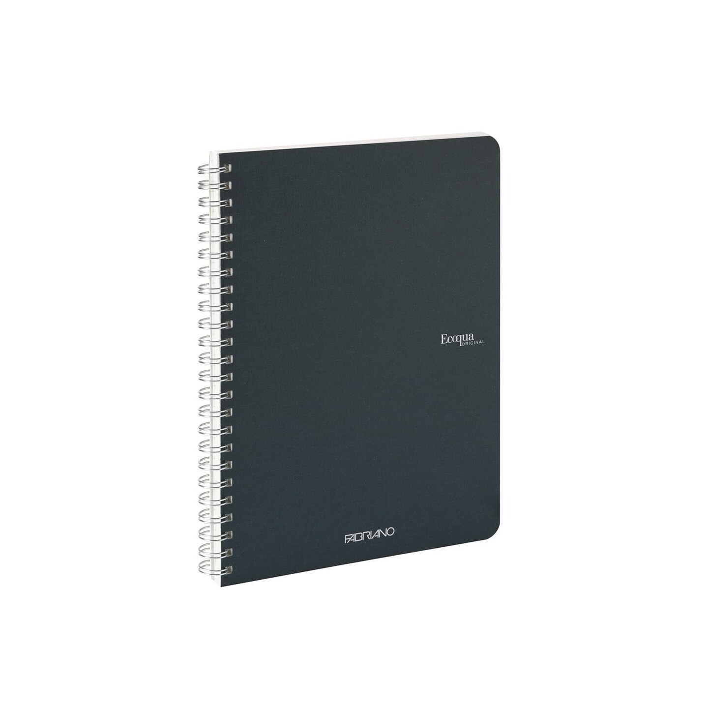 Fabriano Ecoqua Original Spiral-Bound Notebook, A5, 70 Sheets