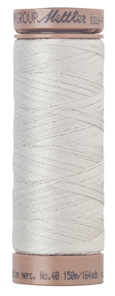 Porcelain (9136-1601) | Silk-Finish Cotton 40wt (150M / 164Y) | Mettler Thread