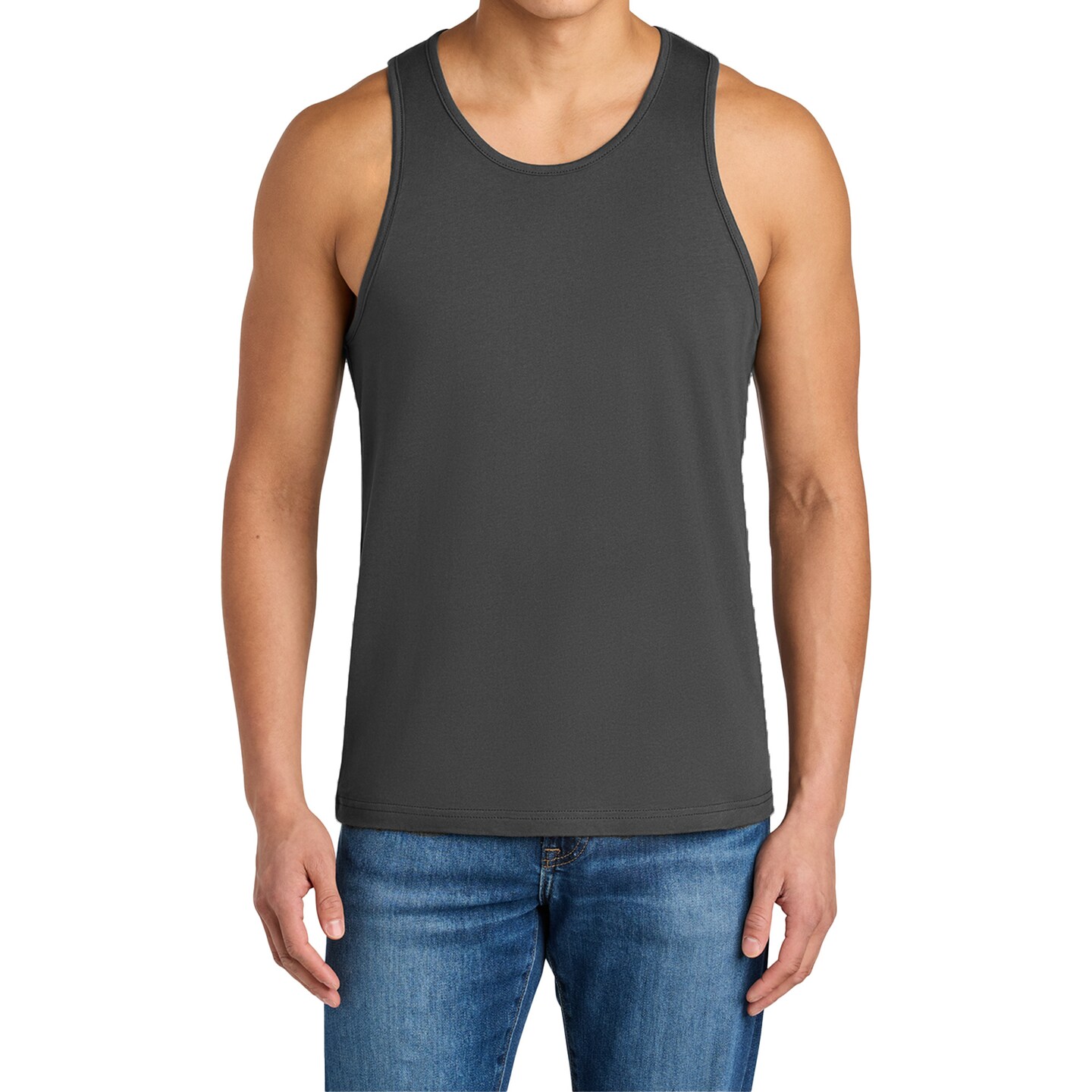 Next Level Men’s Cotton Muscle Tank, Casual Sleeveless Tank Top Blanks for DIY Crafting