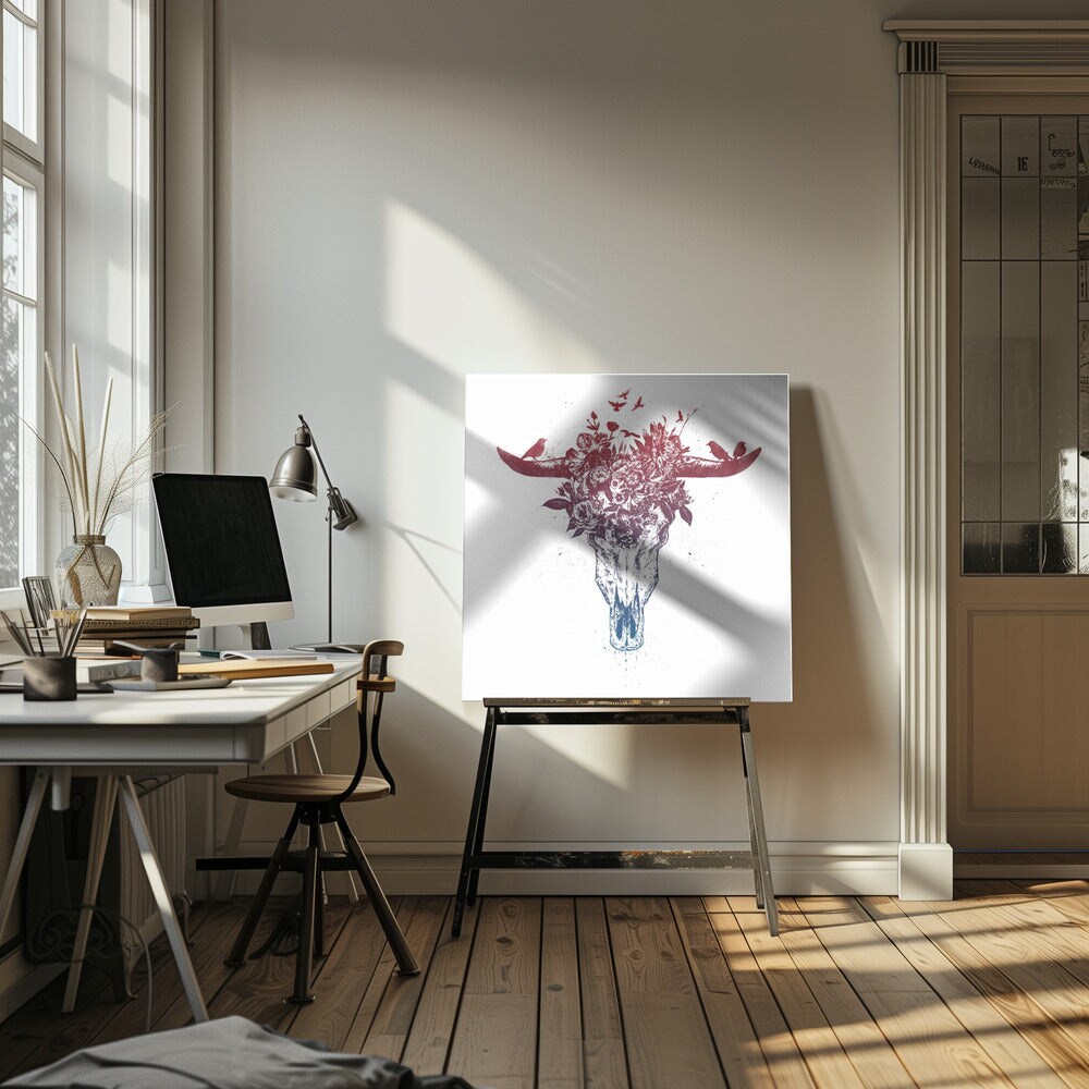 Dead summer Square Canvas Art | Modern Home Wall Decor 24x24 Canvas - Corporate Office Art