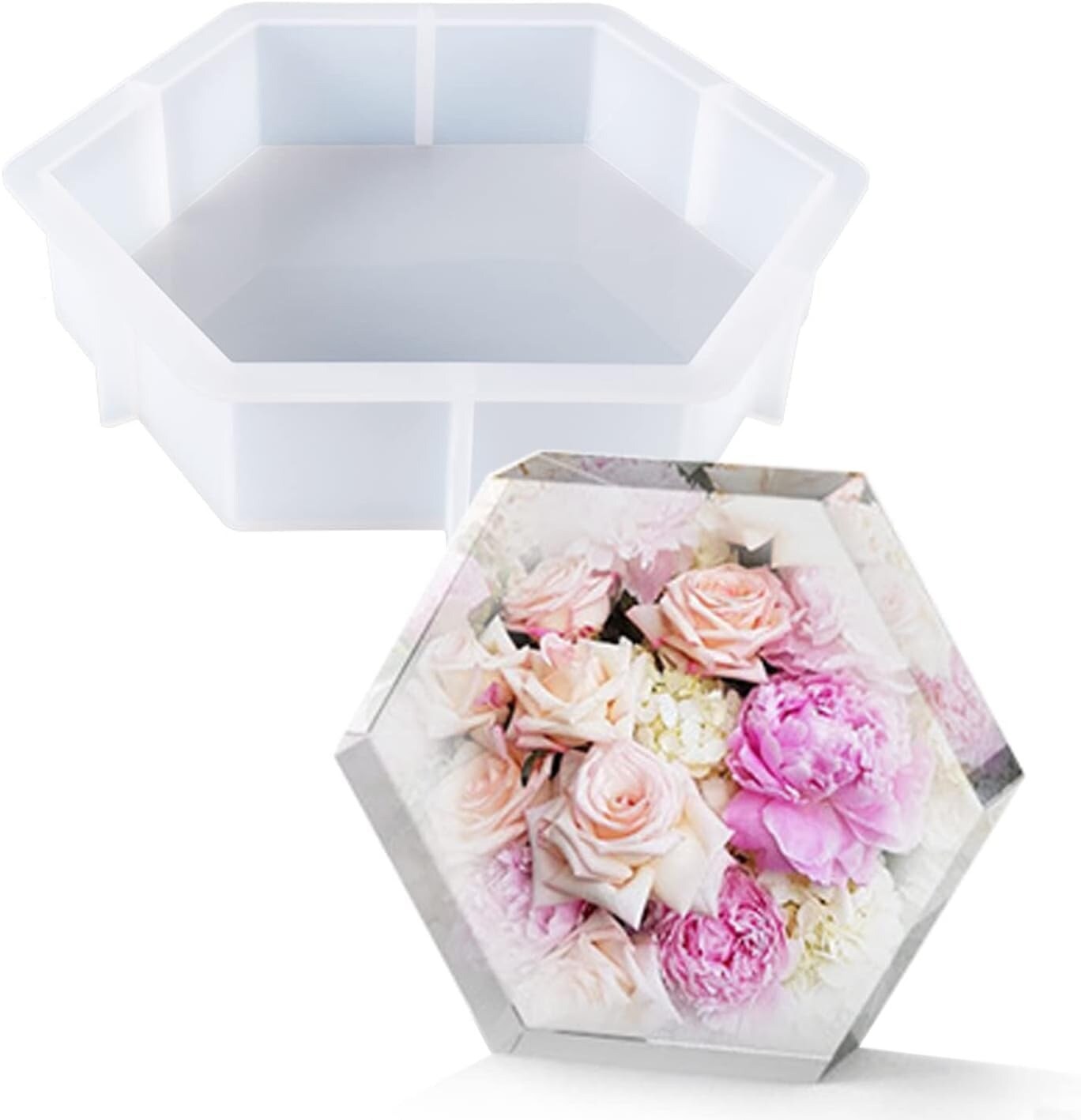 Large DIY Silicone Epoxy Resin Mold
