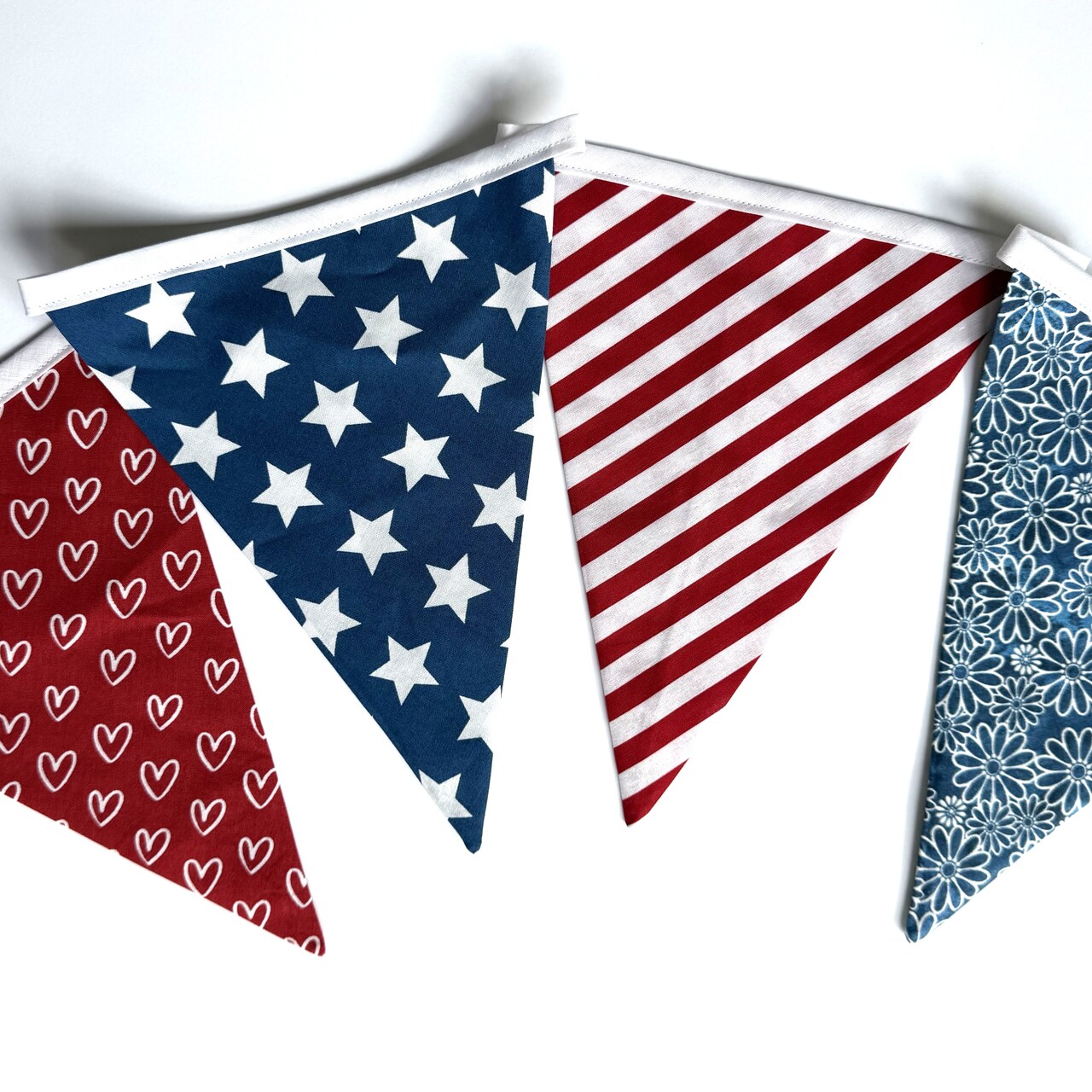 DIY Fabric Bunting for Festive Décor