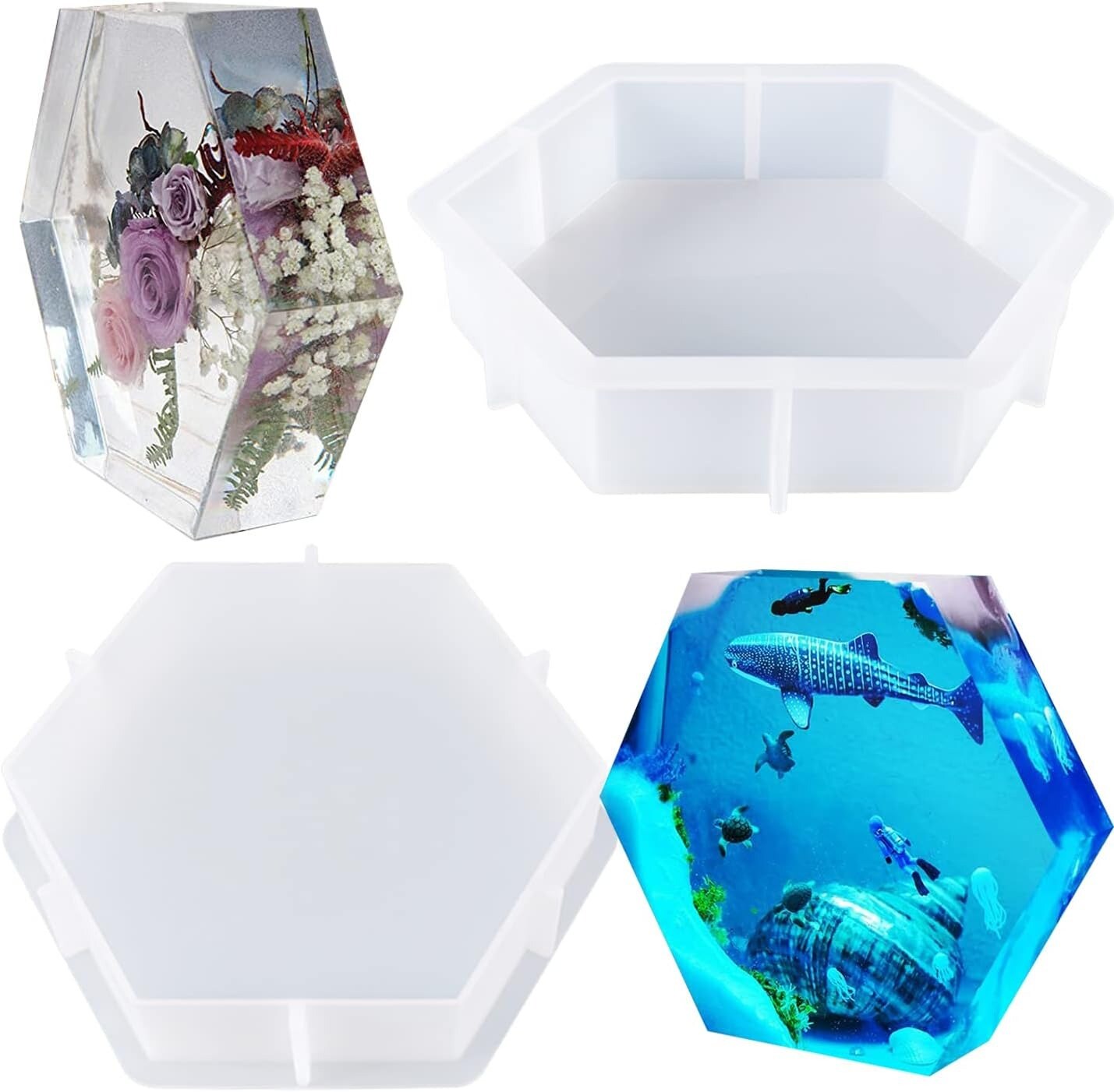 Large DIY Silicone Epoxy Resin Mold