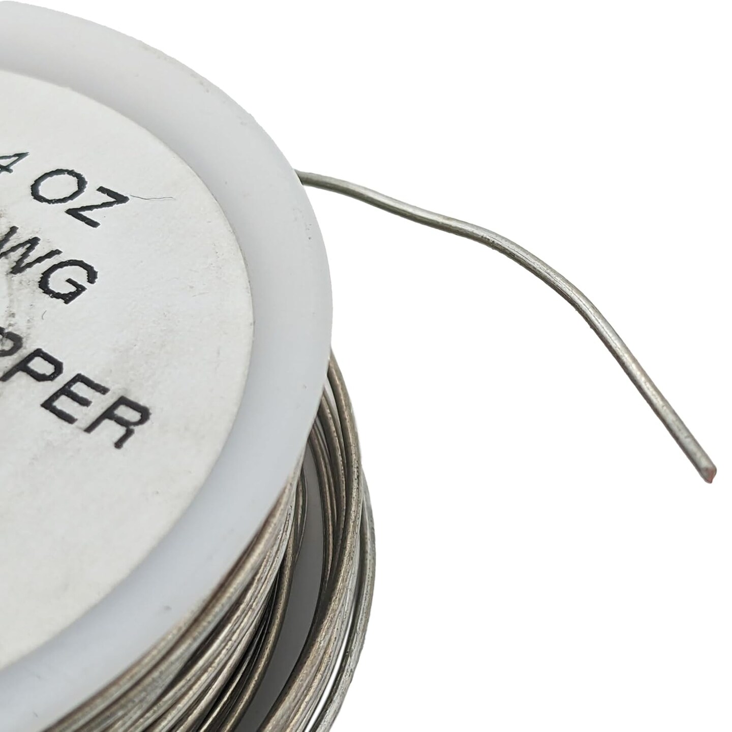 Tinned Copper Wire &#x2013; 20 Gauge, 4 oz. Spool &#x2013; Solderable Wire for Glass Art, Jewelry, and Other Projects