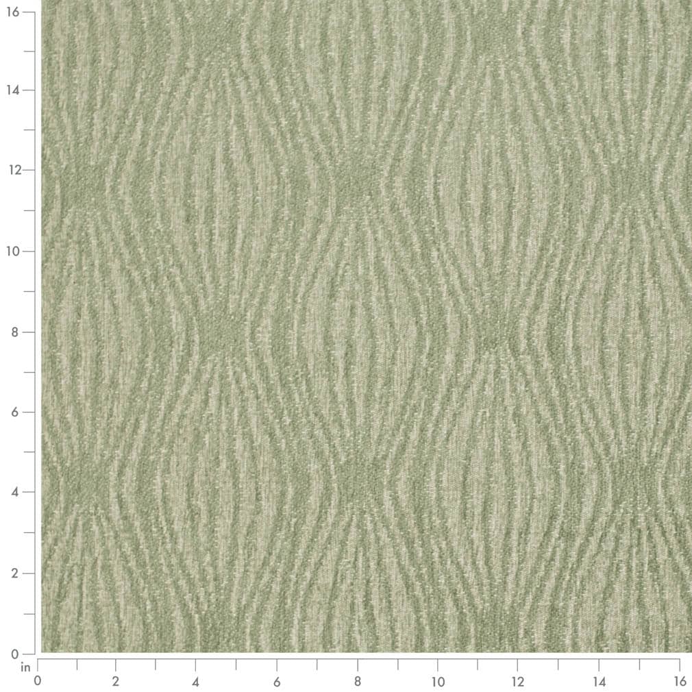 Upholstery Fabric - Green Abstract & Geometric Upholstery Fabric 54 Inches"