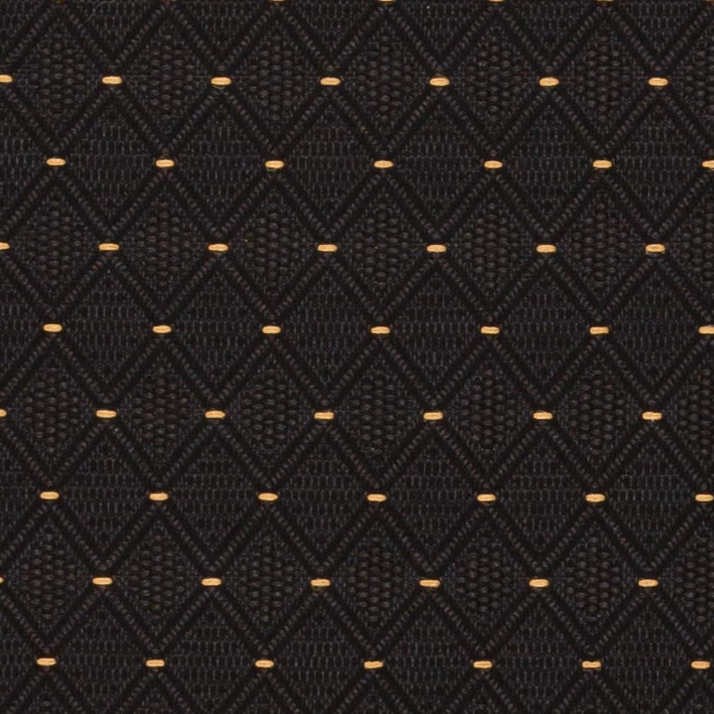 Ebony - Black Diamonds,Small Scale Upholstery Fabric 54 Inches"
