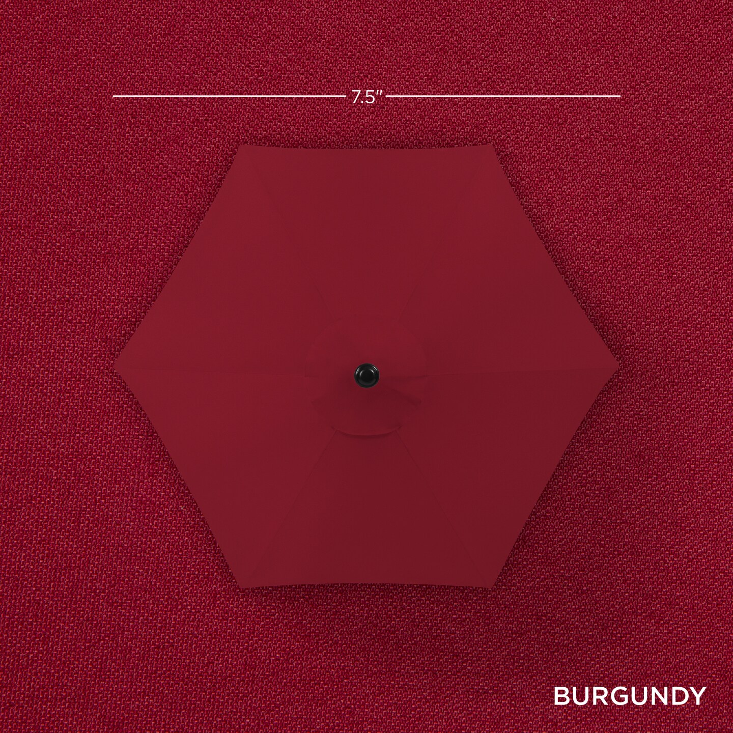 Best Choice Products 7.5ft Outdoor Solar Patio Umbrella for Deck, Pool w/ Tilt, Crank, LED Lights