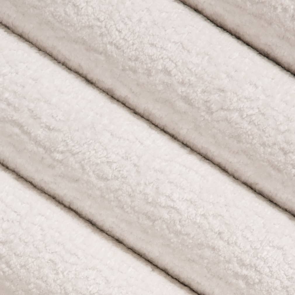 Snow - White &#x26; Ivory Plain &#x26; Solid Upholstery Fabric 54 Inches&#x22;