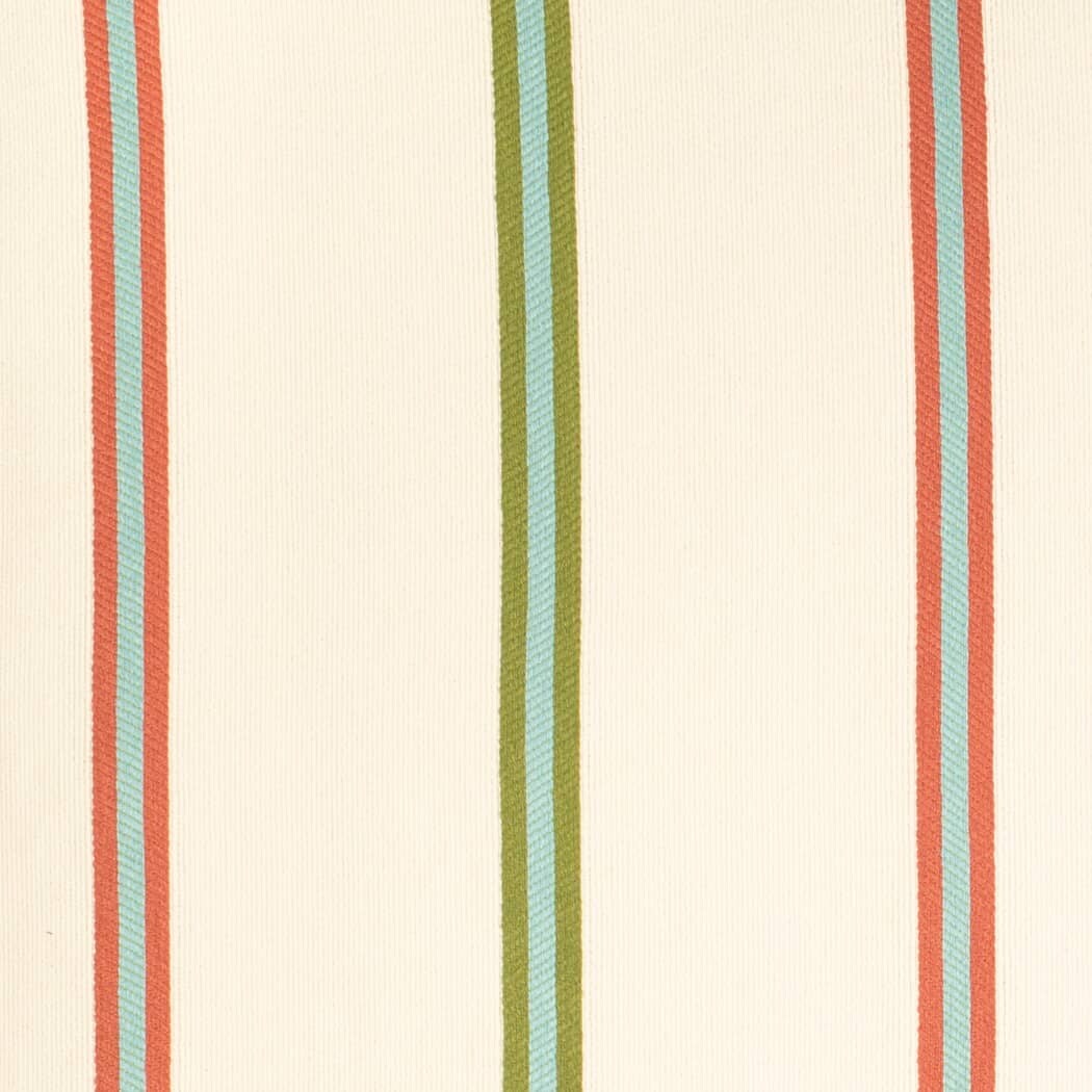 Awning Grass - Green,Red & Burgundy Stripe Upholstery Fabric 54 Inches"