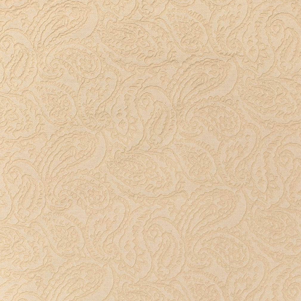 Cream Paisley - Beige & Taupe Paisley Upholstery Fabric 54 Inches"