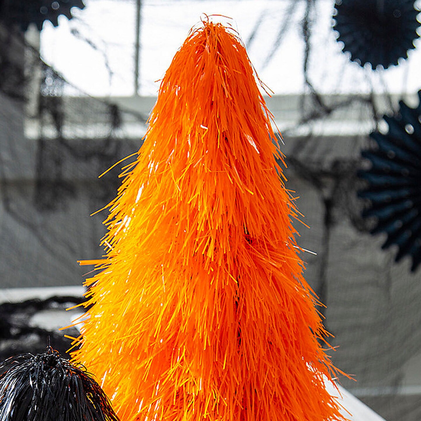 Halloween Orange Black Trees and JackOLantern Garland Decorative Set