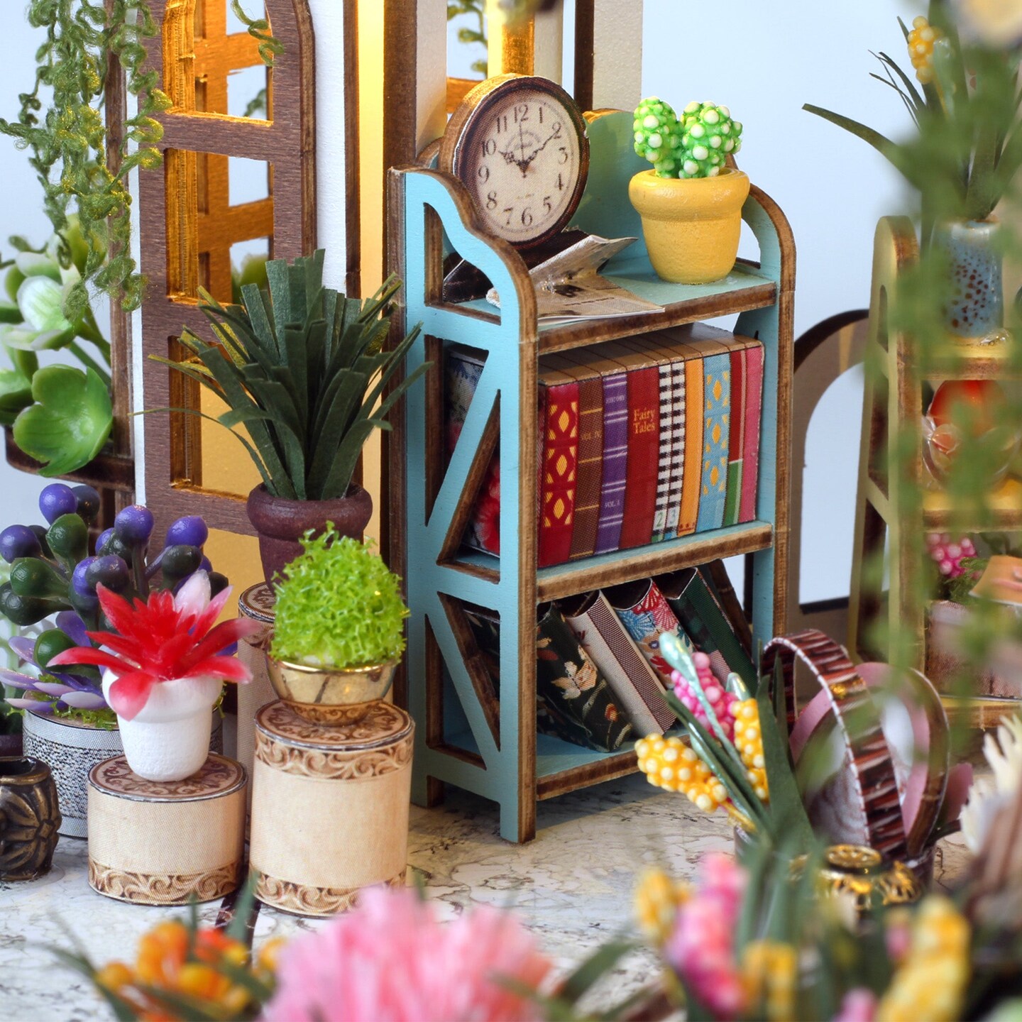 DIY Miniature House Kit - Greenhouse Oasis