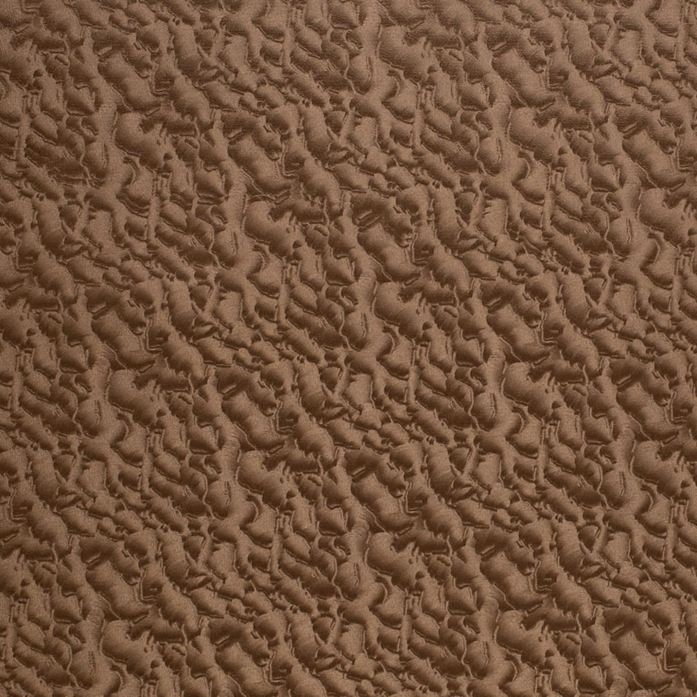Toffee - Brown Abstract Geometric,plain Solid,small Scale Upholstery Fabric 54 Inches"