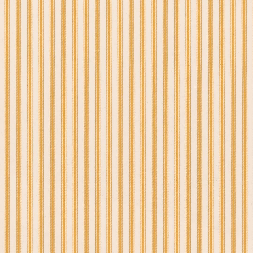 Mustard - Gold & Yellow Small Scale,Stripe Upholstery Fabric 54 Inches"