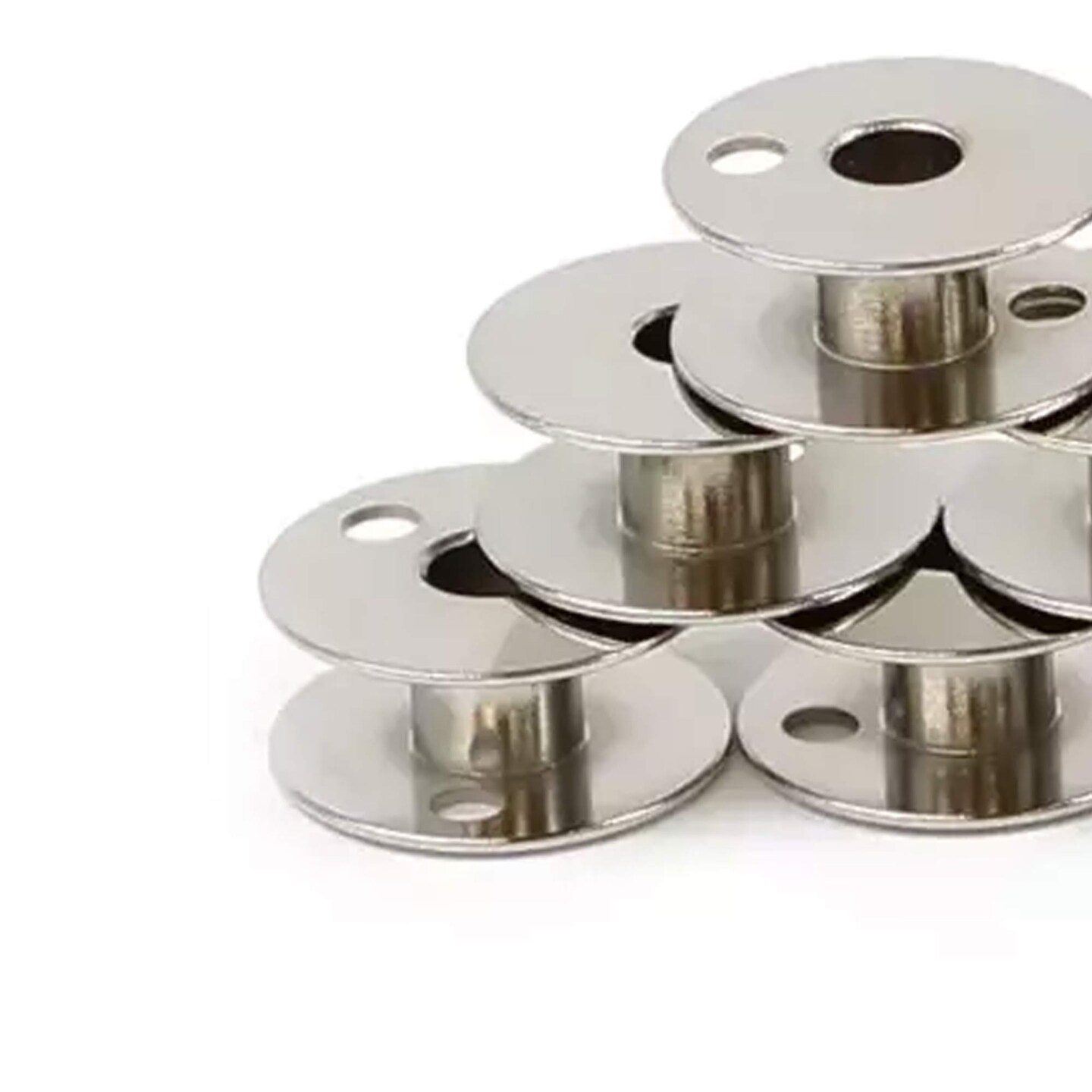 Metal Bobbin for Walking Foot and Double Needle Industrial Sewing Machines #203470 Durable Steel Design