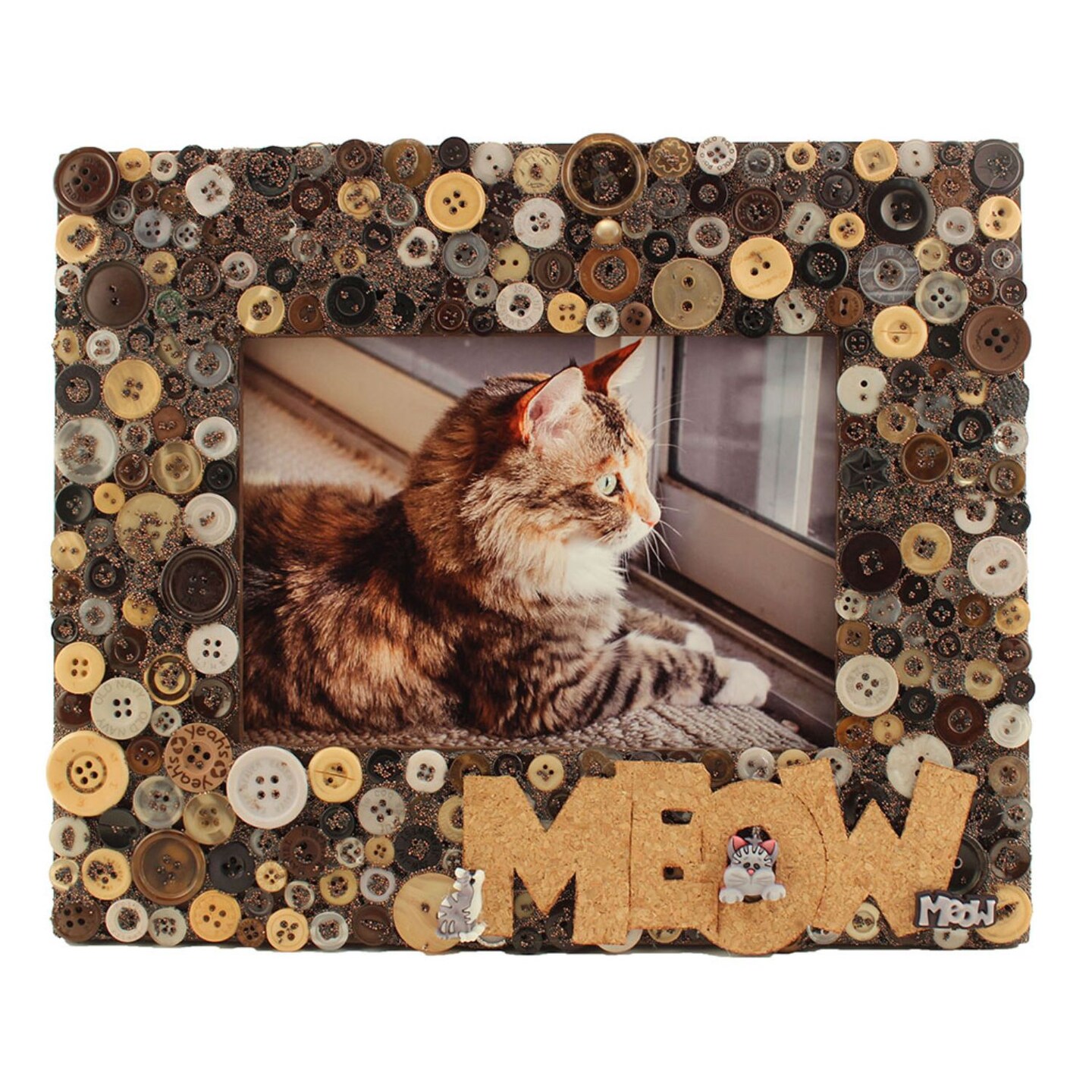 Assorted 3D Pet Buttons – 36-Piece Set for Sewing, Scrapbooking & DIY Crafts – Cute Dogs, Cats, Paws & Bones