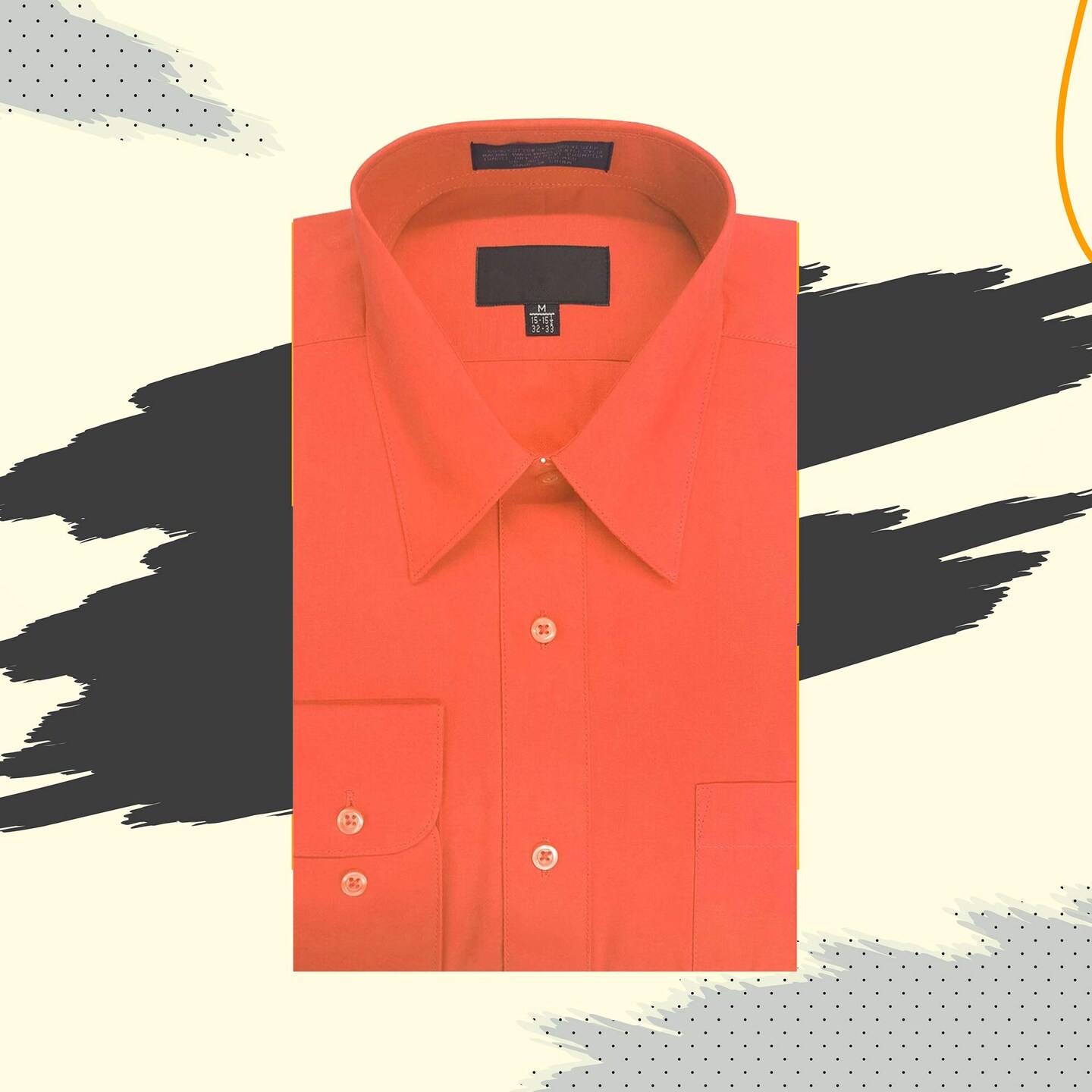 Coral Long Sleeve Polo Shirt