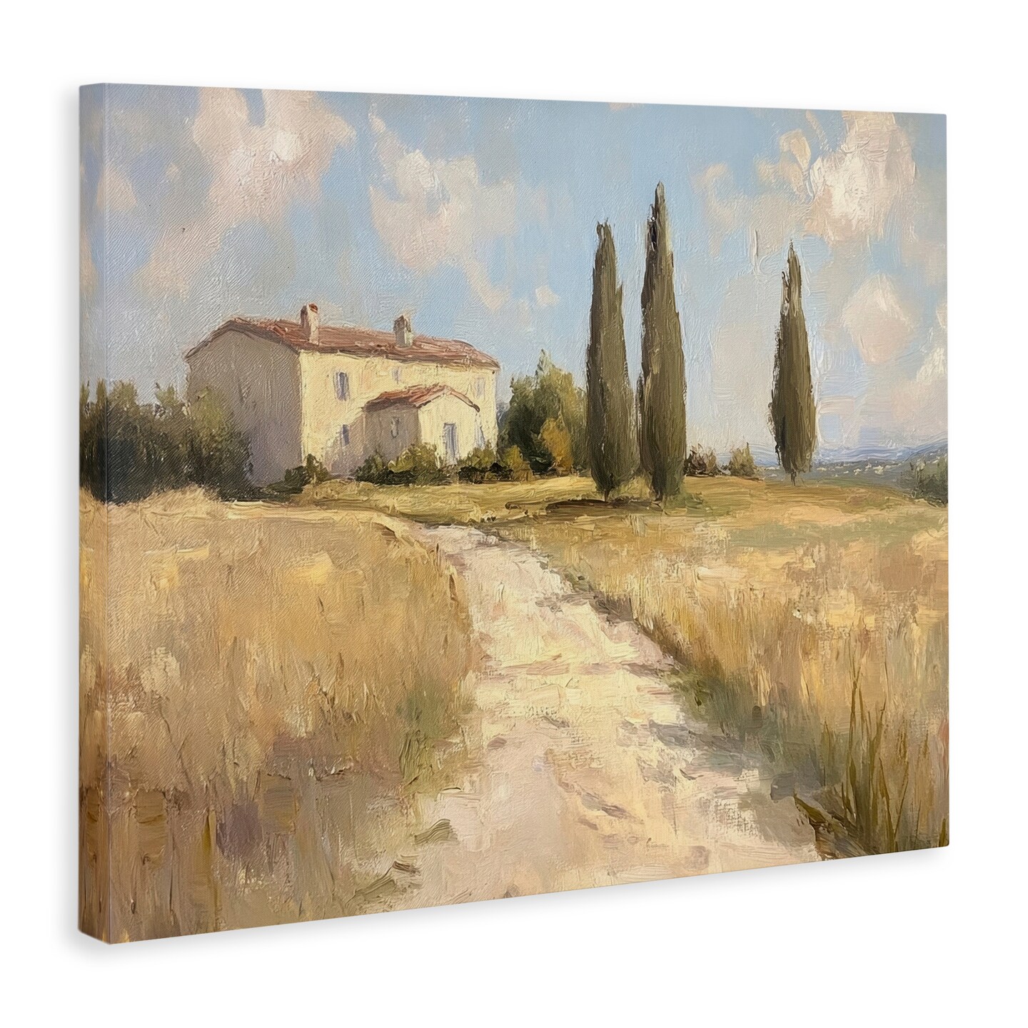 Stupell Industries Country Villa Path Canvas Design by Petal Prints Design